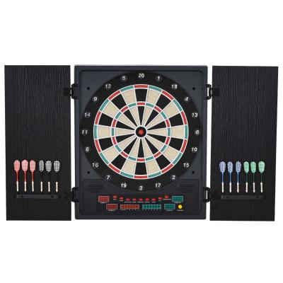 HOMCOM MDF LED Electronic Dartboard w/ 12 Darts