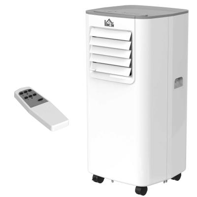 HOMCOM 5000BTU Portable Air Conditioner 4 Modes LED Display 24 Timer Home Office White