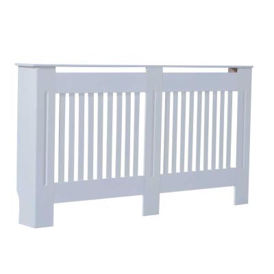 HOMCOM 152x81x19 cm MDF Radiator Cover-White
