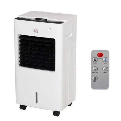 HOMCOM Air Cooler Ice Cooling Function 3 Speed 3 Mode 7.5 Timer Ice Box Home Office