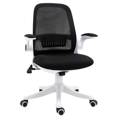 Vinsetto Nylon Mesh Cushioned Office Chair Black