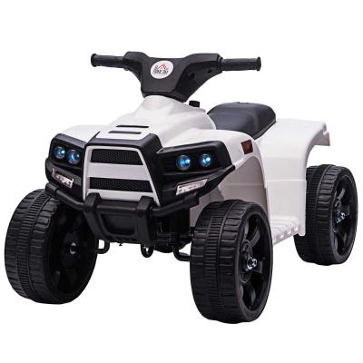 HOMCOM 6 V Kids Ride on Cars Electric ATV for 18-36 months White+Black
