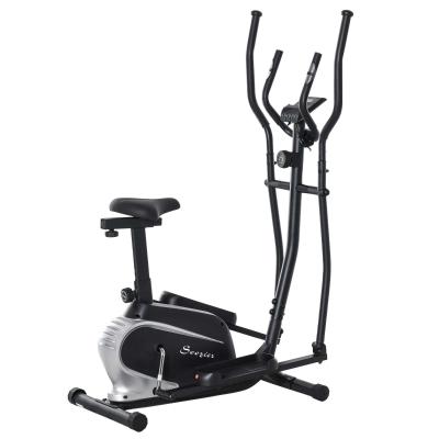 HOMCOM Magnetic Exercise Training Bike w/ Flywheel & Digital Monitor for Home Office