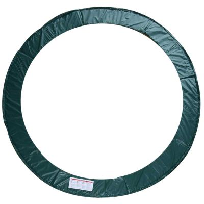 HOMCOM Cubierta de Protección de Diámetro 305 cm Borde para Cama Elástica y Resorte Trampolín Redondo para Exterior Verde