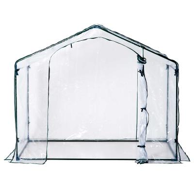 Outsunny® Invernadero Transparente de Jardín Vivero Casero Plantas 180x105x150cm
