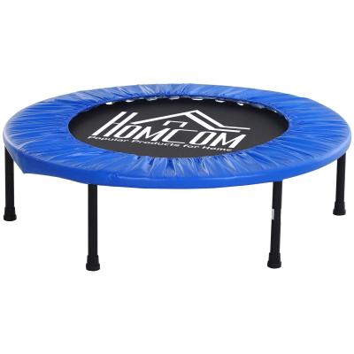 HOMCOM Cama Elástica Trampolín con Diámetro 81cm y Muelles Resistentes Hasta 100kg Color Azul Oscuro Diámetros 81 x 22,5cm