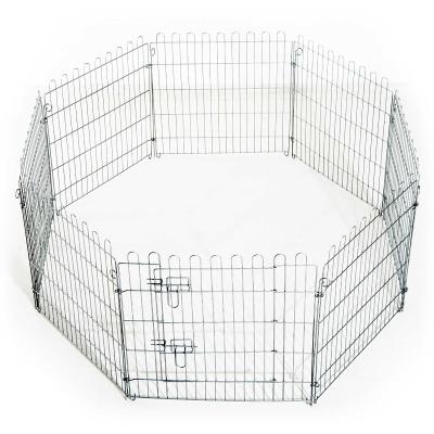 PawHut® Parque para Perros Valla para Perros Cachorros Animales Rejilla Medidas 63 x 91 CM