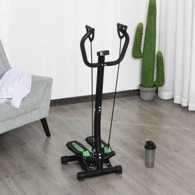 HOMCOM Máquina de Step Stepper Up-Down Máquina de Paso con 2 Reposapiés Pedales Ajustables 40x48x118cm