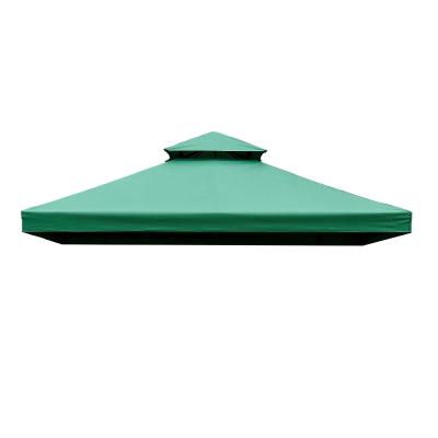 Outsunny Techo de Reemplazo 3X3 Metros para Carpa Pabellon Toldo Eventos y Bodas Verde Esmeralda