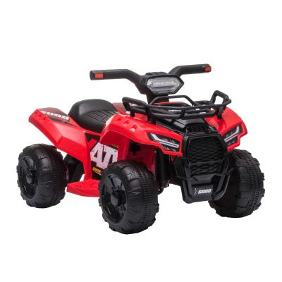 HOMCOM Kids Ride-on Four Wheeler ATV Car with Real Working Headlights for 18-36M