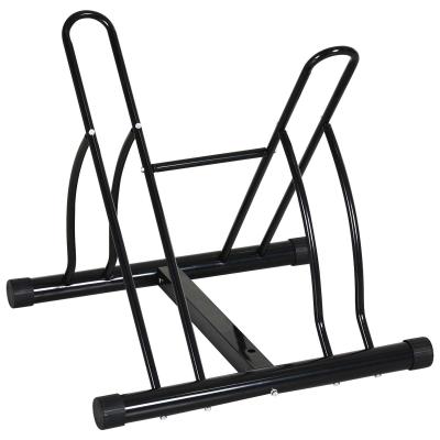 Homcom® Uniwersalny Stojak na Rowery do Montażu Akcesoria Metal Czarny