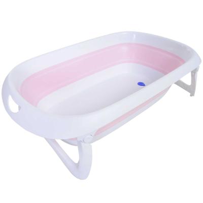 HOMCOM wanienka dla niemowląt ergonomiczna wanna dla dzieci antypoślizgowa tworzywo sztuczne