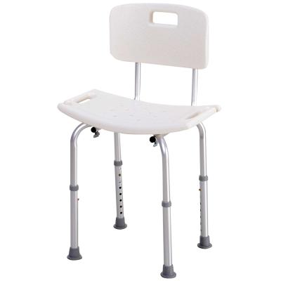 HOMCOM KRZESŁO POD PRYSZNIC TABORET OPARCIE