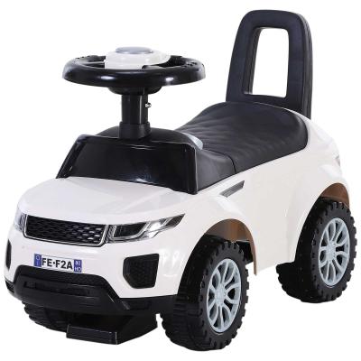 HOMCOM® POJAZD DLA DZIECI JEŹDZIK PCHACZ CHODZIK KLAKSON SCHOWEK PP biały 62 X 28 X 41,5 cm