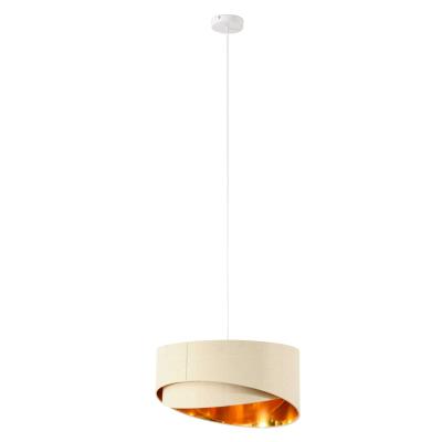 Lampa sufitowa Żyrandol z dwoma ukośnie ściętymi abażurami Oprawa sufitowa