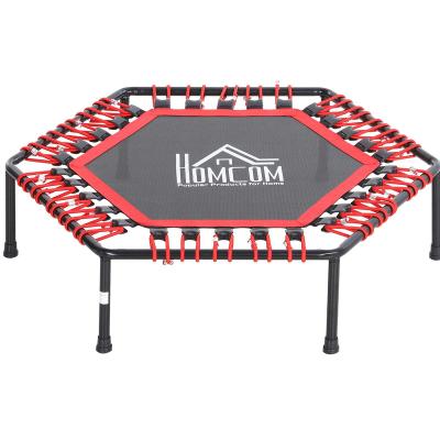 Trampolina fitness Trampolina do jogi Trampolina ogrodowa czerwona Ø105 x wys. 26 cm