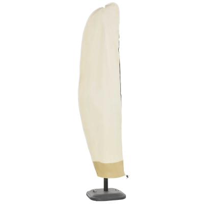 Pokrowiec na parasol ogrodowy osłona parasola przeciwsłonecznego Oxford beżowy ø56 x 220 cm Outsunny