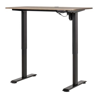 Vinsetto Escritorio Eléctrico de Pie Escritorio de Altura Ajustable para Oficina Casa con 4 Teclas de Memoria Automática Inteligente 120x60x72-116 cm Marco Negro