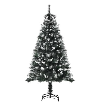 HOMCOM Künstlicher Weihnachtsbaum 75 cm x 75 cm x 150 cm