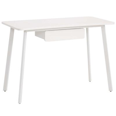 Biurko Biurko komputerowe Stół biurowy elegancki design MDF + stal biały 120x60x76 cm
