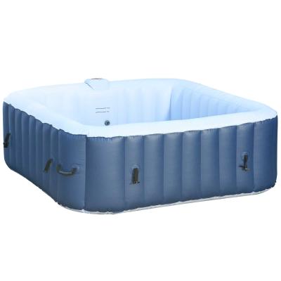 Wanna z hydromasażem dla 2-4 osób nadmuchiwana funkcja podgrzewania Jacuzzi SPA 910 l z pokrywą