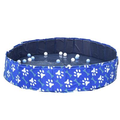 Wanna dla psów basen dla psa basen dla psów pies wanna składana Ø160 x wys. 30 cm