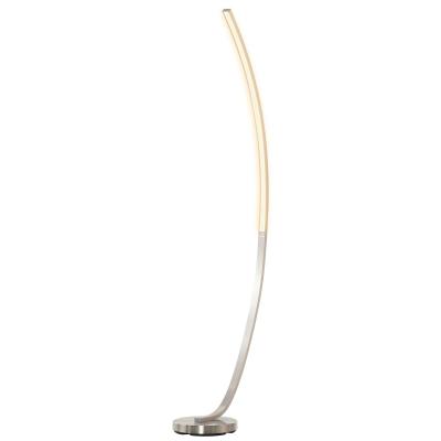 Lampa podłogowa LED w kształcie łuku lampa stojąca temperatura barwowa 3000 K aluminium