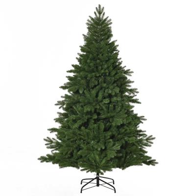 HOMCOM Weihnachtsbaum 90 cm x 90 cm x 180 cm