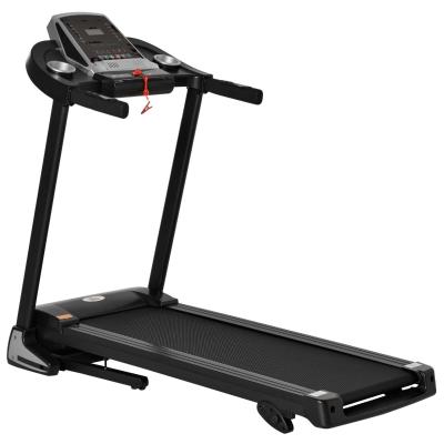 HOMCOM Cinta de Correr Eléctrica Plegable 500W 12 Programas Pantalla LED 142x66x127 cm