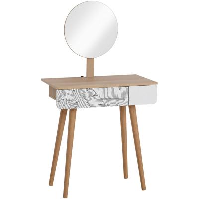 HOMCOM Schminktisch 70 cm x 39 cm x 128 cm
