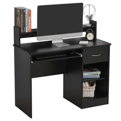 Bureau informatique multimédia multi-rangements panneaux particules