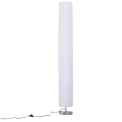 Homcom Lampadaire sur Pied Style Moderne 40 W Blanc 20 x 20 x 160 cm