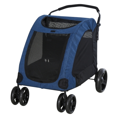 Poussette pliable animaux 4 roues