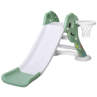 Toboggan enfant panier basket balle pompe incluses HDPE