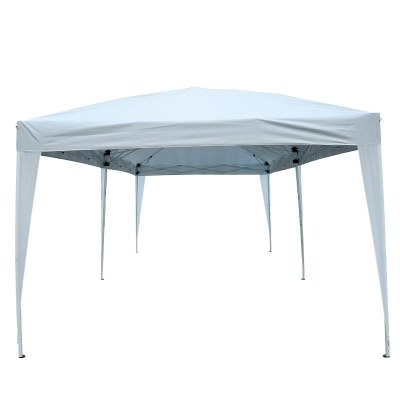 Outsunny Barnum tonnelle de jardin pop-up pliant sac inclus blanc