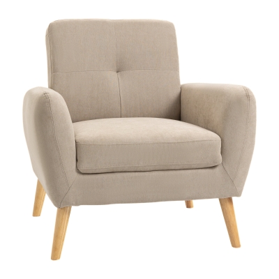 HOMCOM Polstersessel 85 cm x 85 cm x 85 cm