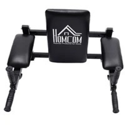 HOMCOM Barra para Elevações de Musculação para Parede Flexões em Casa Abdominais