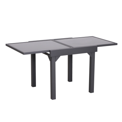 Outsunny Mesa De Vidro Temperado retangular Carga 50kg