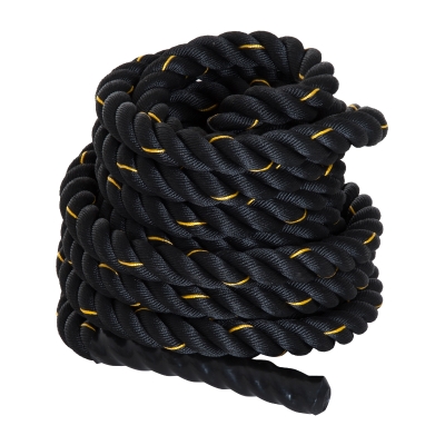 HOMCOM Corda Exercício Fitness 9kg Desporto Crossfit Ф38mm Comprimento 12m Poliéster Ultra-Resistente