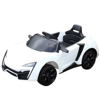HOMCOM Carro elétrico para crianças de apartir de 3 anos com controle remoto MP3 USB luzes e sons Carga 25kg 118x70x50cm