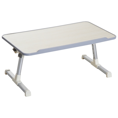 HOMCOM Mesa de Computador Portátil mesa ajustável e dobrável suporte para computador portátil 54x30x22,5-32cm