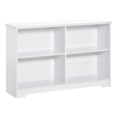 HOMCOM Bücherregal 118,2 cm x 29,5 cm x 76,5 cm