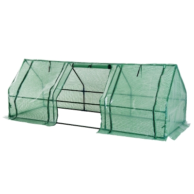 Outsunny Mini Serre de Jardin 270 x 90 x 90 cm