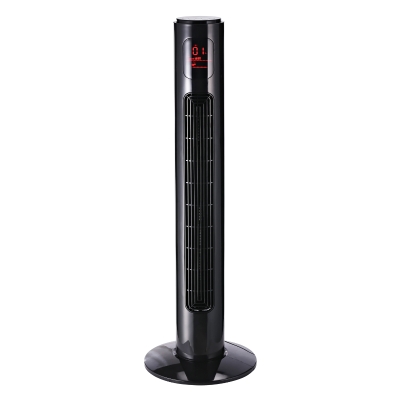 Homcom Ventilateur Colonne 45 W en Plastique Noir 32 x 32 x 96 cm