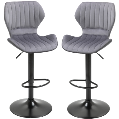Lot de 2 chaises de salon design scandinave