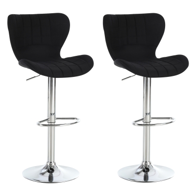 Lot de 2 chaises de salon design scandinave