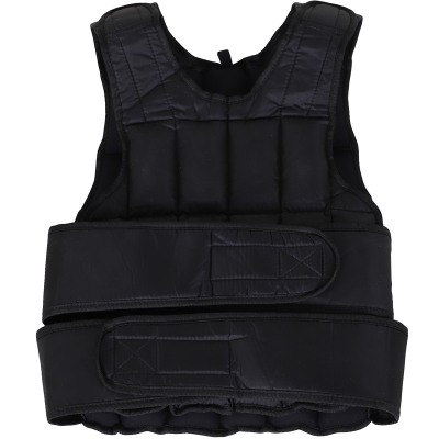 Gilet lesté réglable 20 Kg max. oxford noir