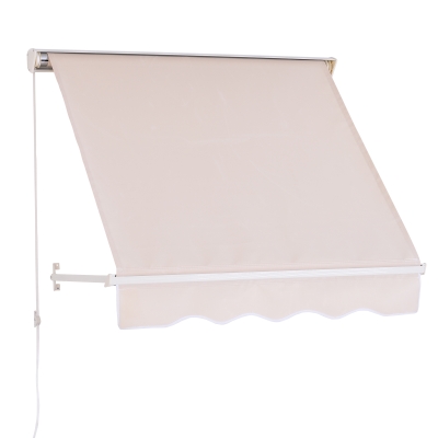 Outsunny Store Banne Manuel Beige 120 x 70 cm