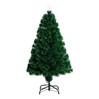 Homcom Sapin de Noël Artificiel 130 Branches Vert 45 x 45 x 120 cm