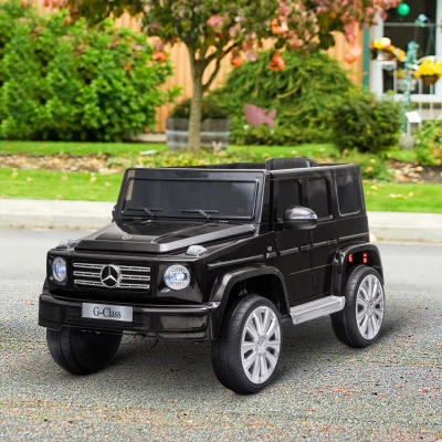 HOMCOM Mercedes Benz G500 12V Electric Ride On Car Toy